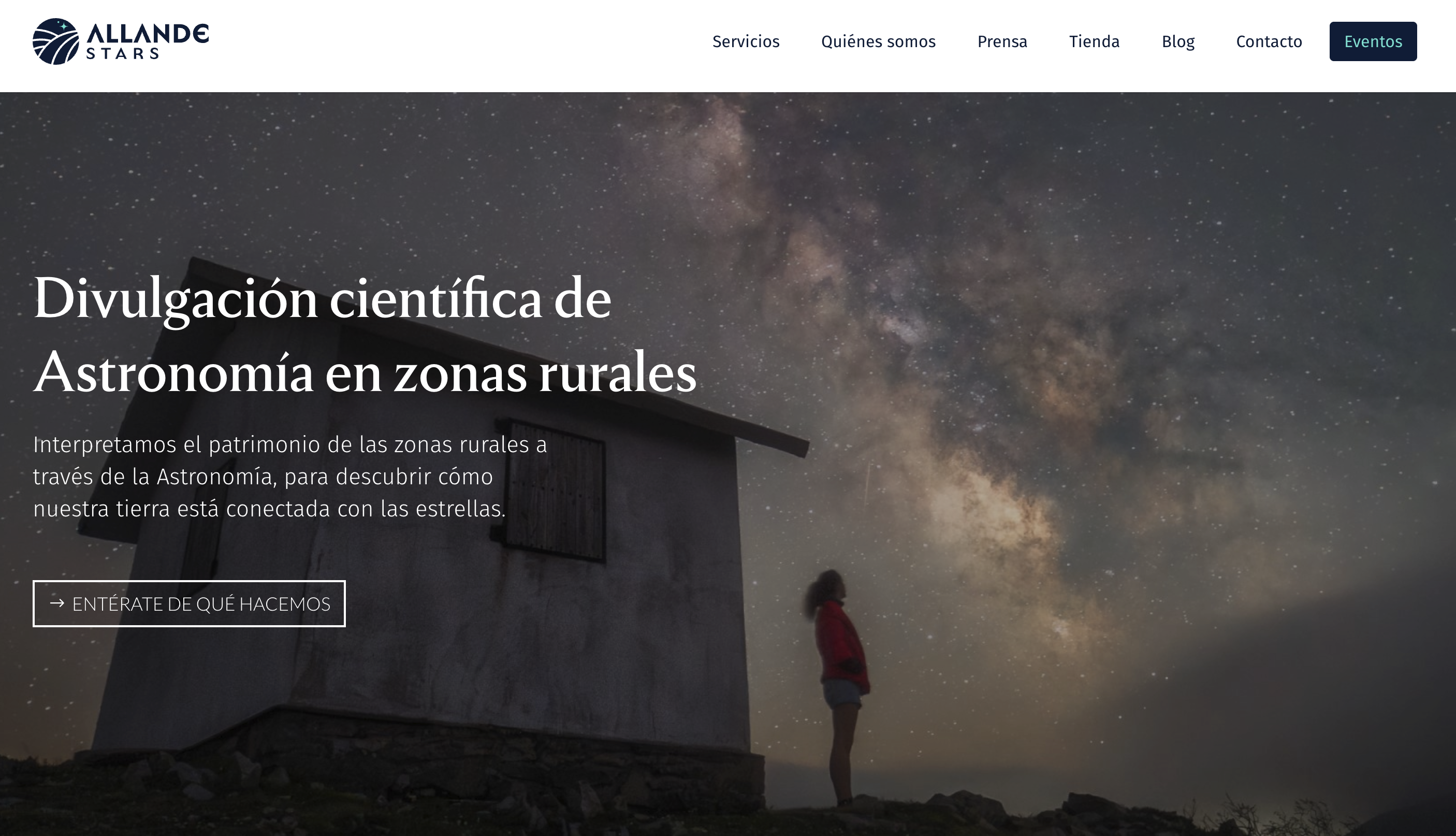 Astronomía rural: el cielo desde los pueblos