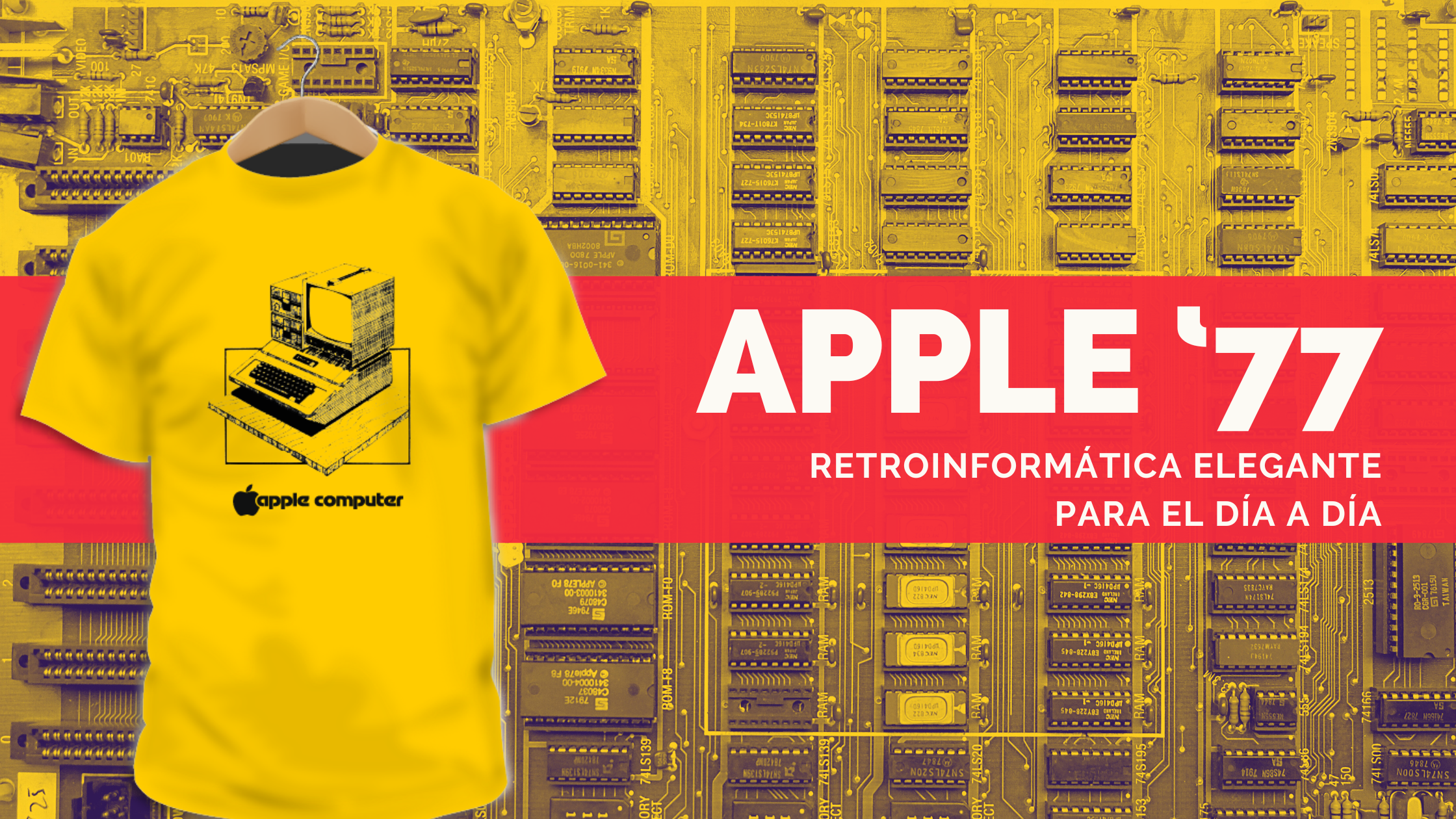 Pixels, BASIC y manzana en el pecho