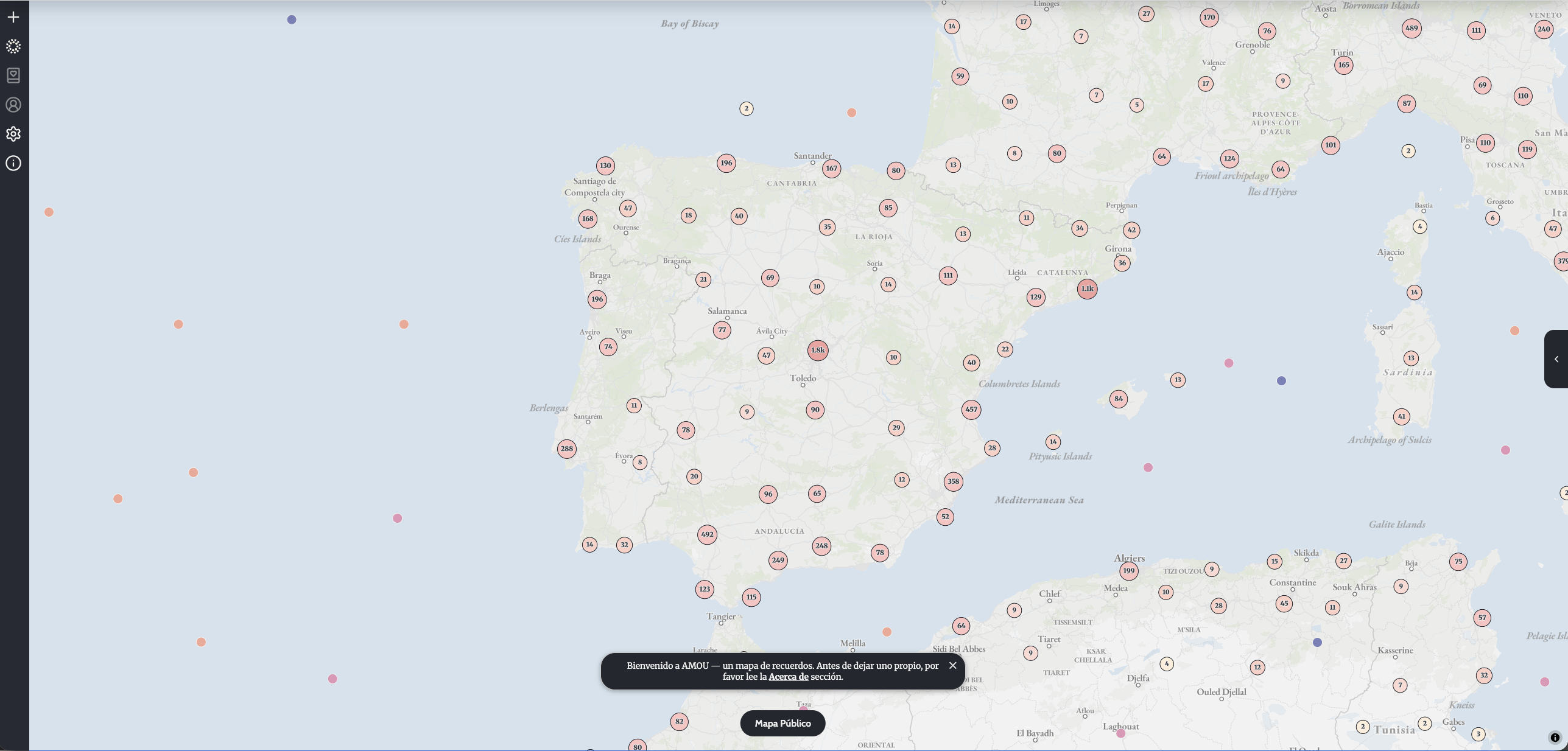 La memoria también cartografía