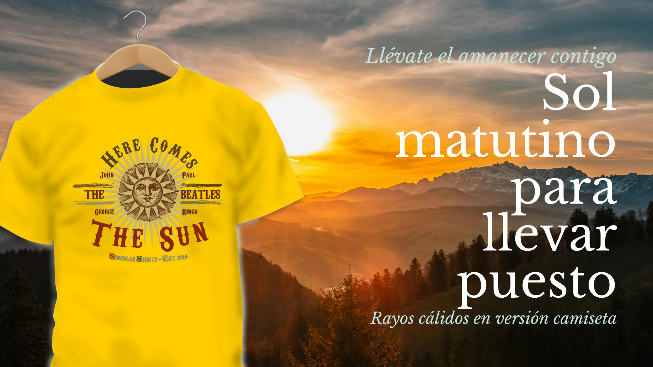 Un rayo de sol ponible