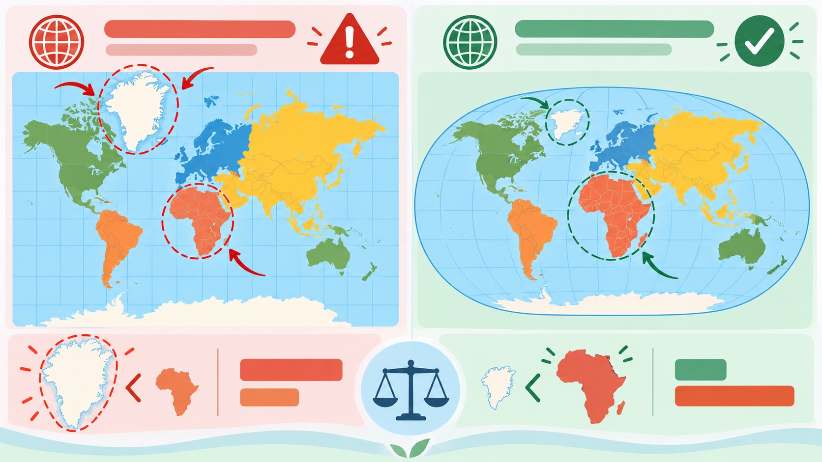 Ver cuánto cambia África
